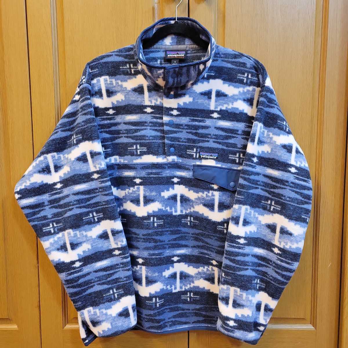 本物品質の Mサイズ patagonia パタゴニア シンチラスナップT フリース