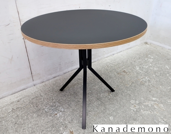 P403 展示品 KANADEMONO/カナデモノ THE CAFE TABLE/リノリウム