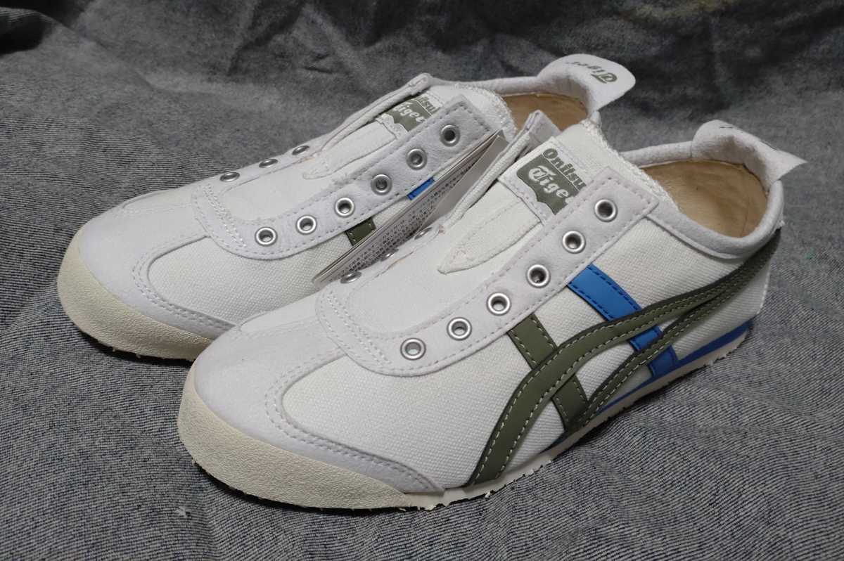 未使用 Onitsuka Tiger オニツカタイガー 1183A360 MEXICO 66 SLIP-ON 22.5の画像1