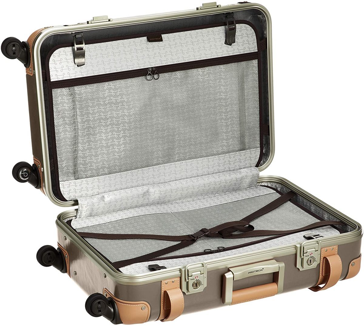 アウトレット Proteca プロテカ スーツケース キャリーケース 日本製 ジーニオ センチュリーs 60L インペリアルグレー メンズ レディース 