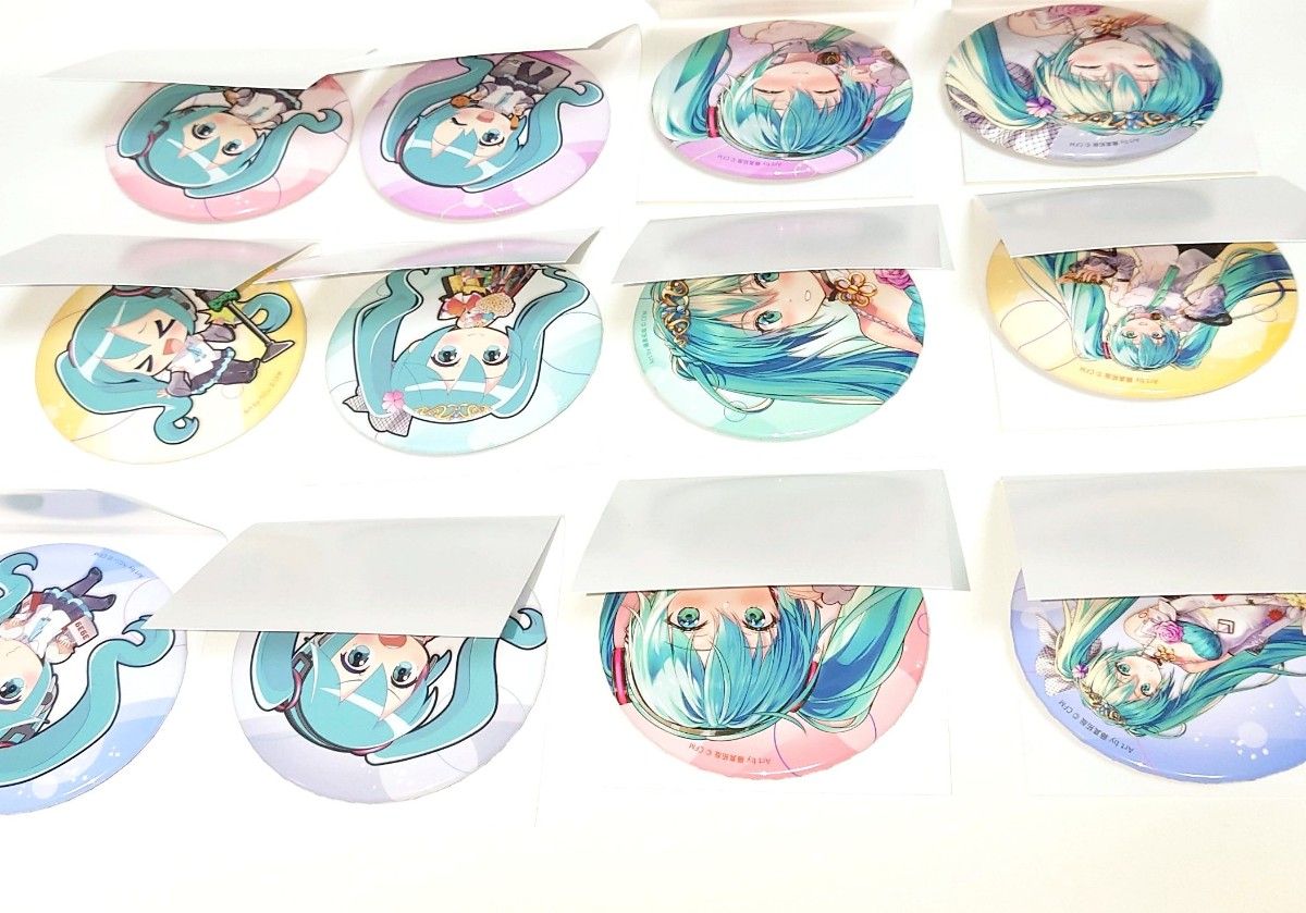 初音ミク ラッキー缶バッジBOX 缶バッジ12種セット 未使用品 初音ミク ラッキー缶バッジBOX 缶バッジ12種セット 未使用品