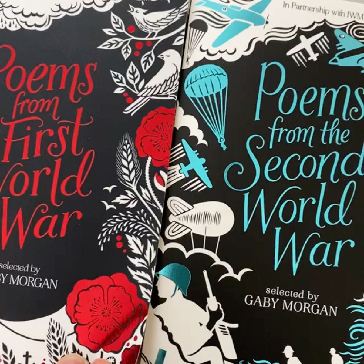 洋書　詩集　Poems from the First World War Second World War Gaby Morgan