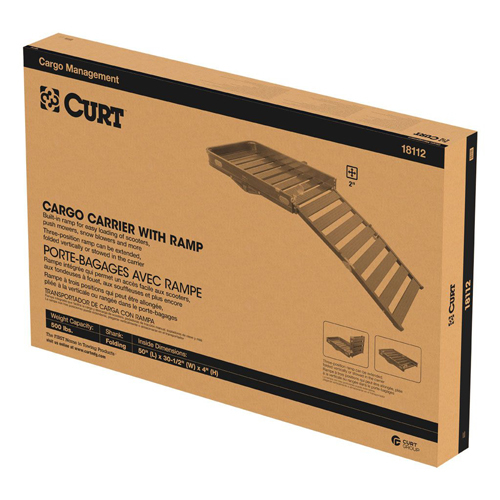CUR18112】ヒッチキャリア ヒッチカーゴ CURT製 18112 スロープ付き