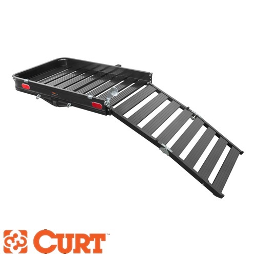 CUR18112】ヒッチキャリア ヒッチカーゴ CURT製 18112 スロープ付き