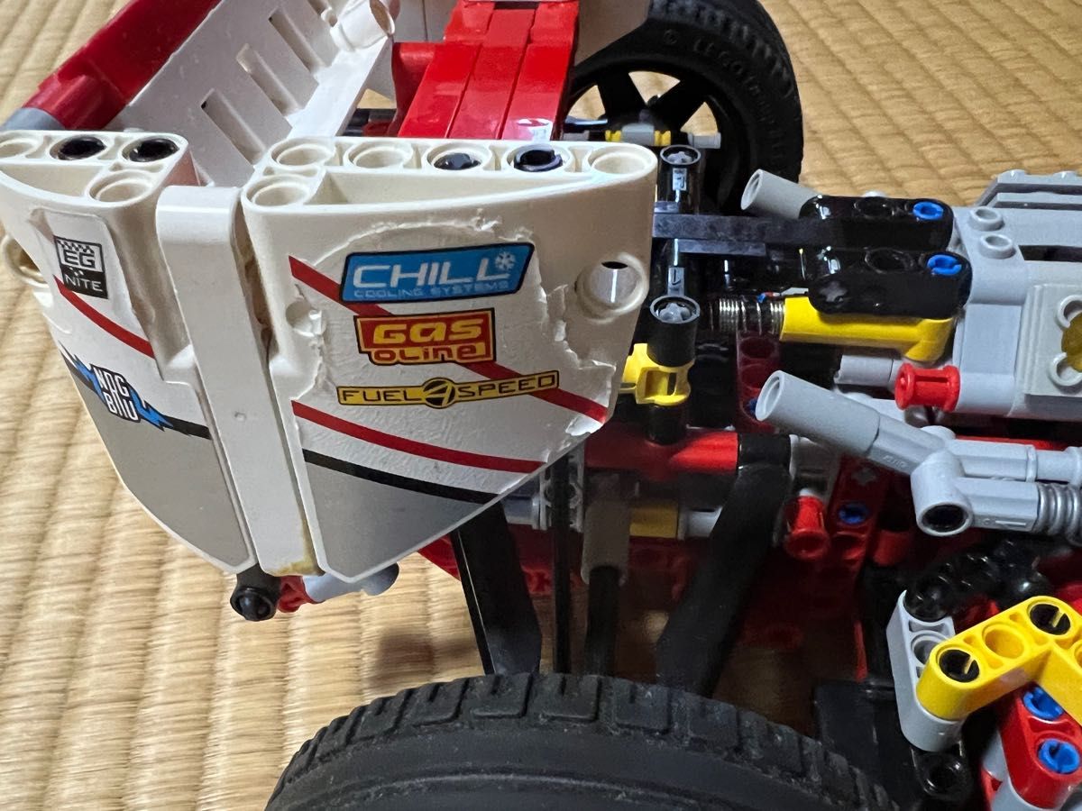 【訳あり】LEGO レゴテクニック　グランプリレーサー　F1 完成品　欠品あり　注意