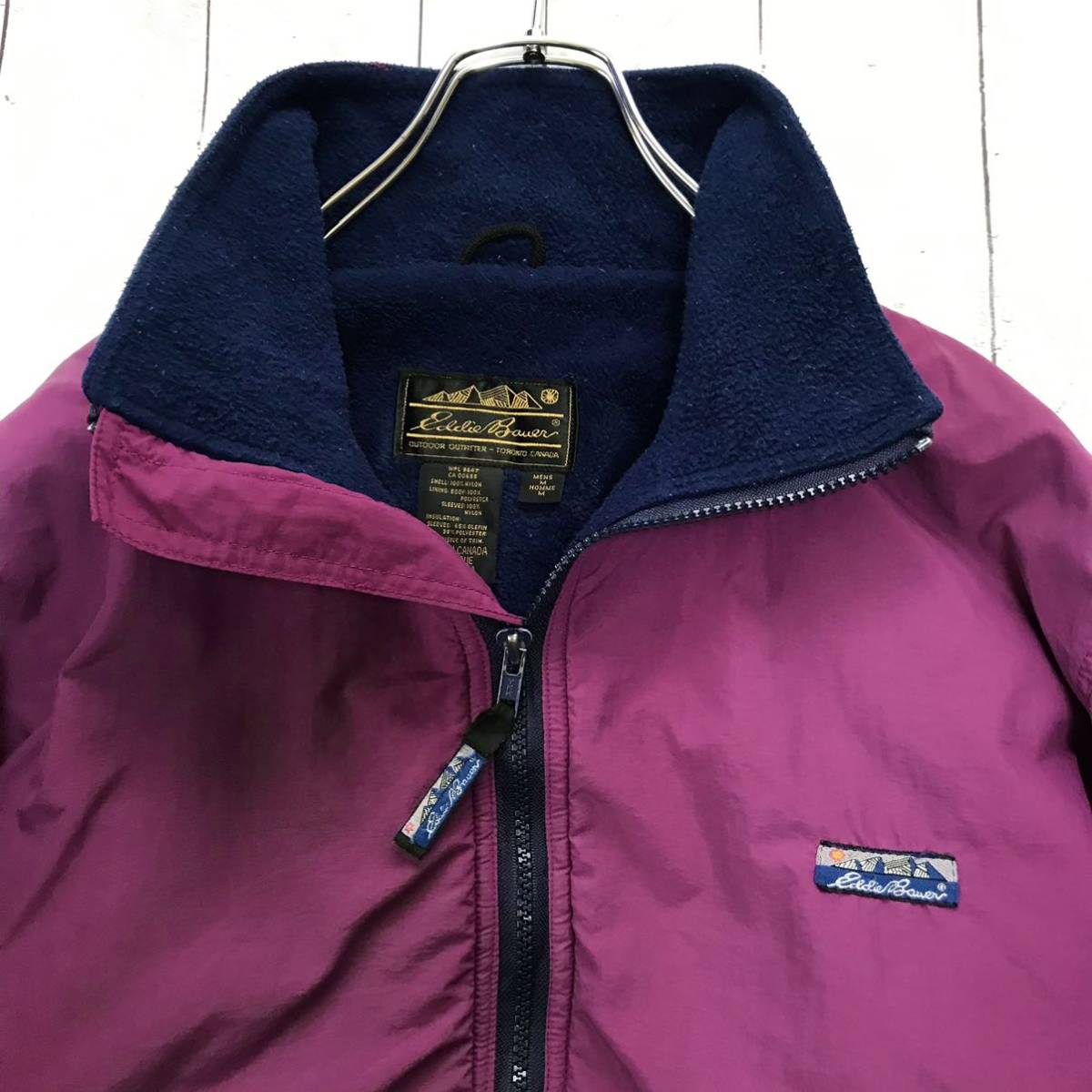 Eddie Bauer フリース エディーバウアー 90's CANADA製 - 通販