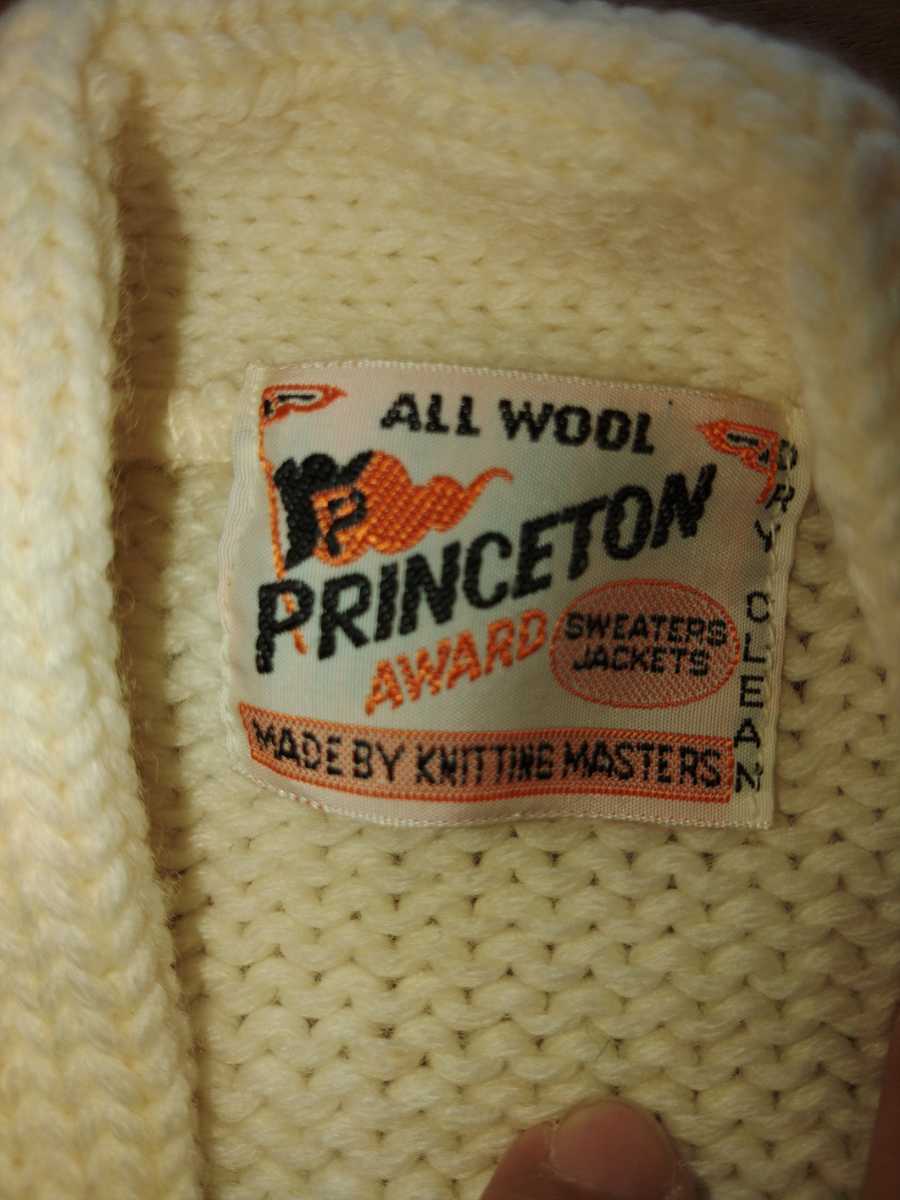 デッドストック50S PRINCETON AWARD SWEATER　38