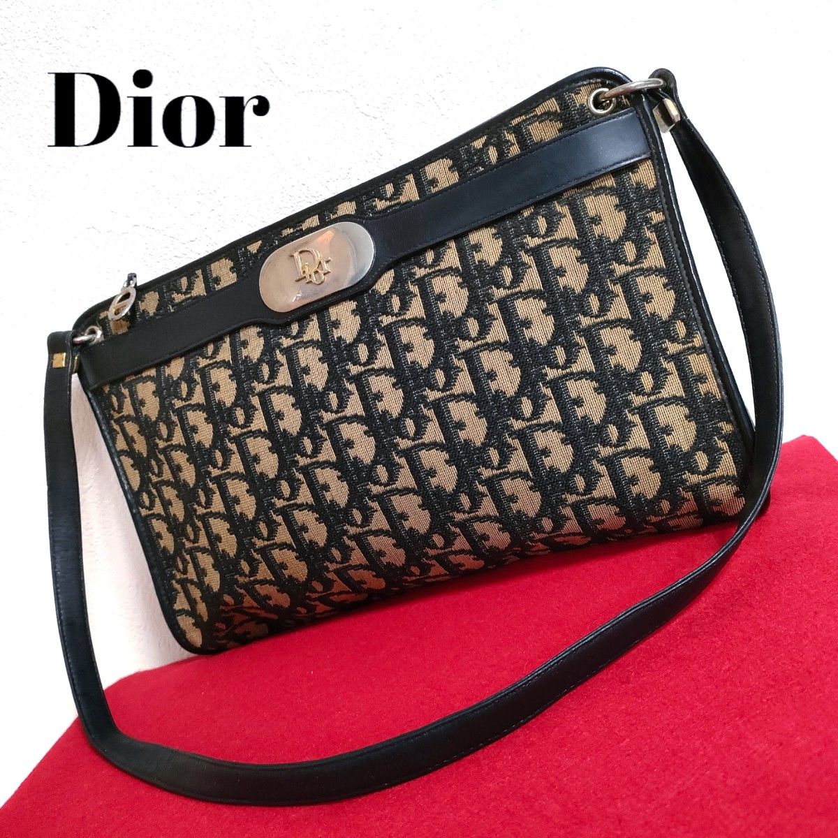 フローラル ⭐美品 Dior トロッター キャンバス トートバッグ