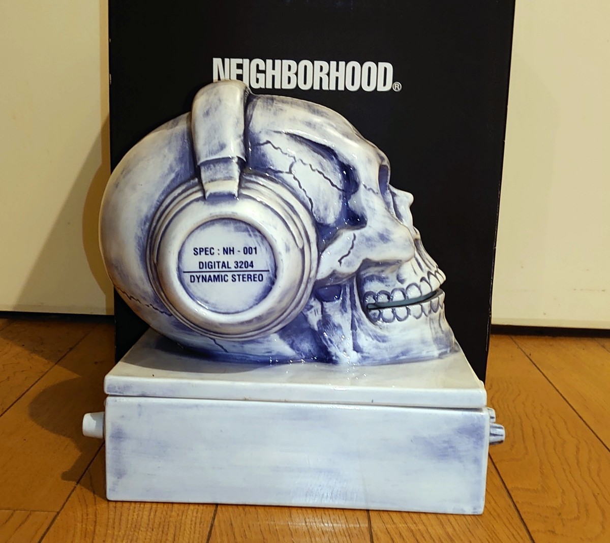 NEIGHBORHOOD ネイバーフッド インセンス お香立て CHAMBER RADIO チャンバー　2019 ブルー　Blue 中古　未使用_画像2