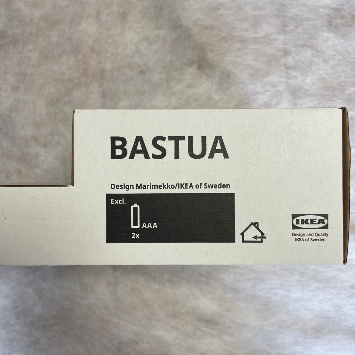 【24時間以内に発送】IKEA × マリメッコ BASTUA バストゥアLEDランタン 電池式 ホワイト