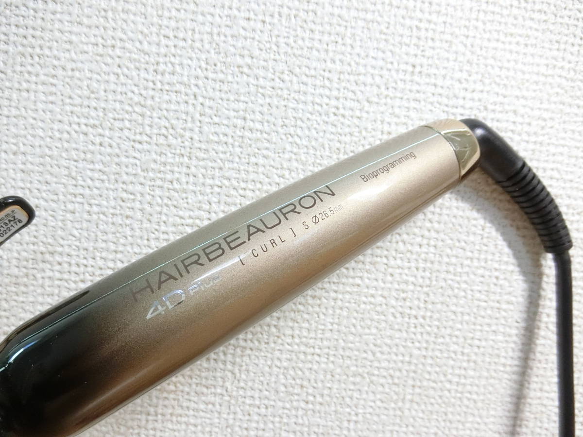 ヘアビューロン 4Dプラス Sサイズ カールアイロン本体 HBRCL4D-GS-JP リュミエリーナ/4DPlus/S-Type/26.5mm