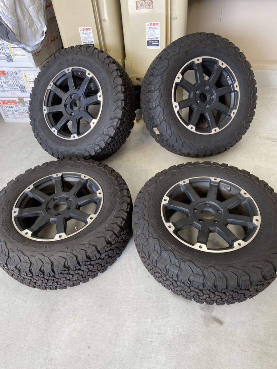 jeep ラングラーJK36L タイヤ&ホイールセット 溝バリ山! www