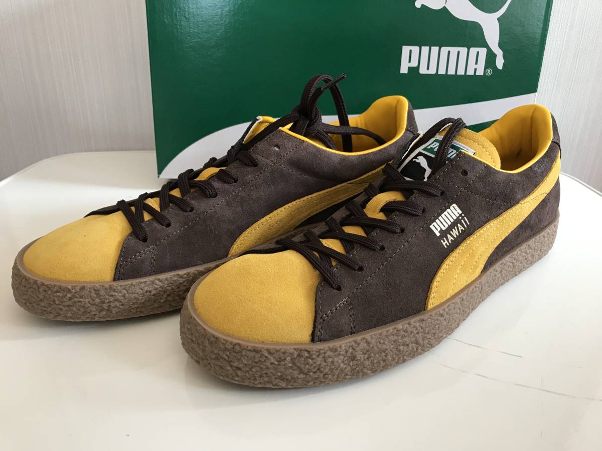 PUMA HAWAII OG Puma Гаваи 11 29 cm Tangerine Dark Chocolate язык je Linda -k шоколад 386258 01