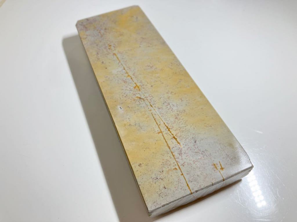 天然砥石 京都 大平 巣板 蓮華 728g 仕上砥 鉋 鑿 大工道具 包丁 小刀