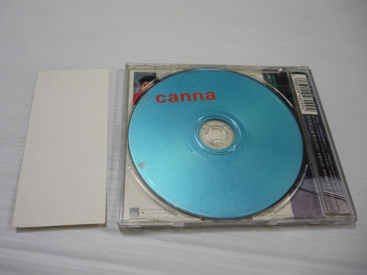 [管00]【送料無料】CD canna / 届け片想い 邦楽 Canon EOS「Kiss Ⅲ」CMイメージソング_画像3