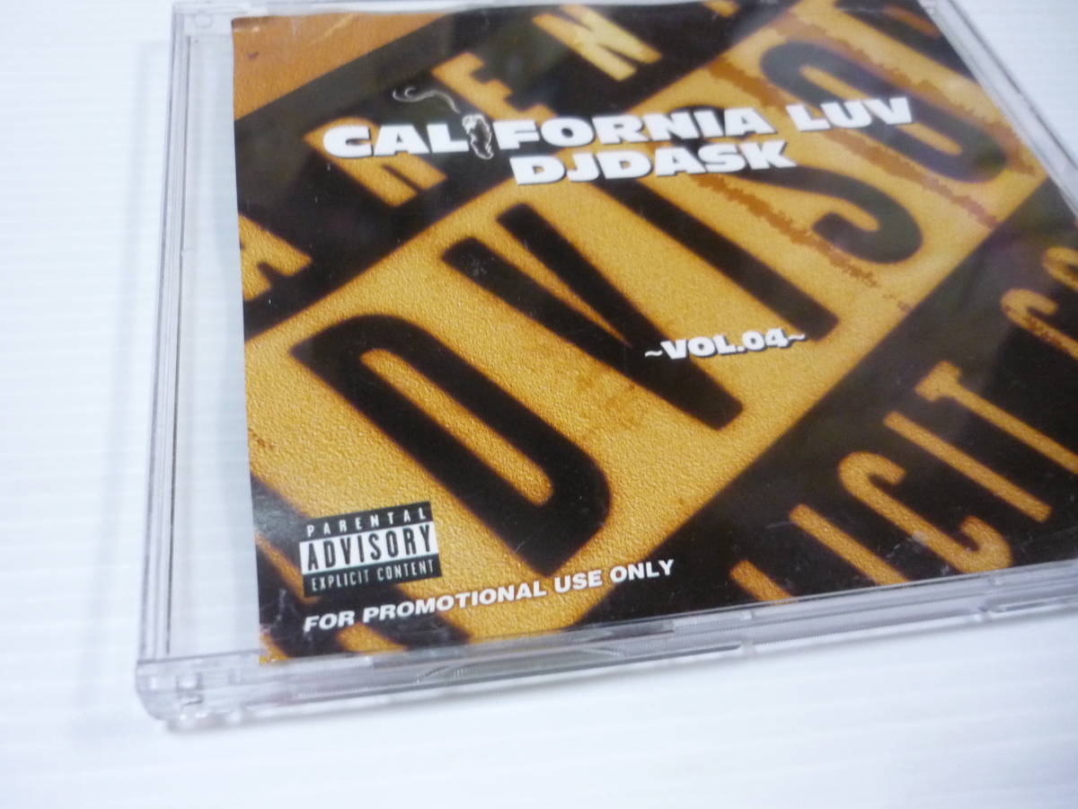 [管00]【送料無料】CD DJ DASK CALIFORNIA LUV VOL.4 / CHICANO RAP /G RAP / チカーノラップ / ウエッサイ_画像2