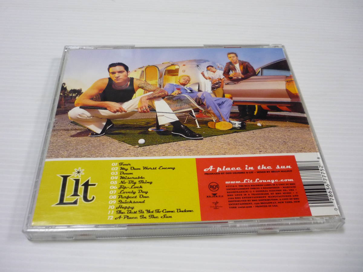 [管00]【送料無料】CD Lit / A place in the sun 洋楽 リット ア プレイス イン ザ サン