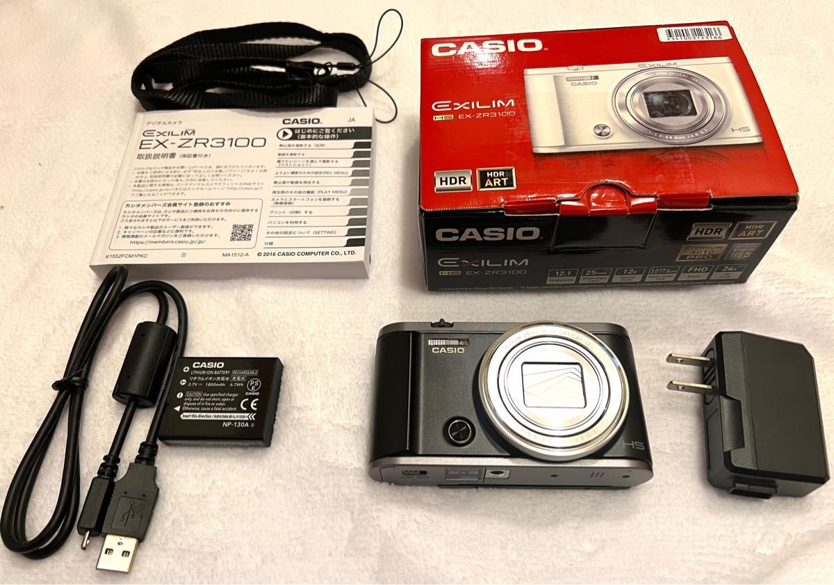 カタログギフトも! CASIO CASIO EXILIM EXILIM EX-ZR3100BK CASIO EX