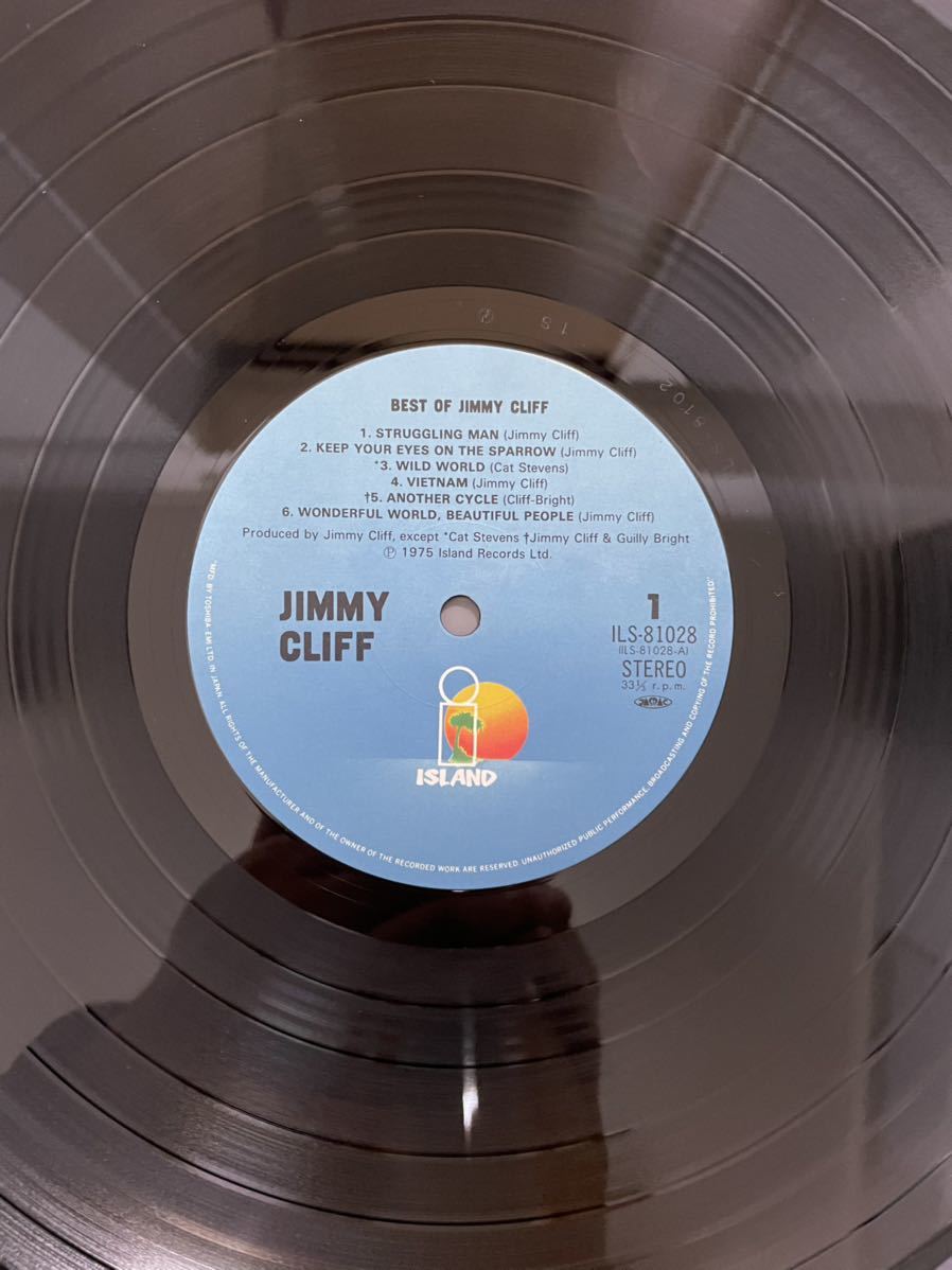 ジミー クリフ Jimmy Cliff／ベスト オブ ジミー クリフ (日本盤LP) 送料510円_画像6