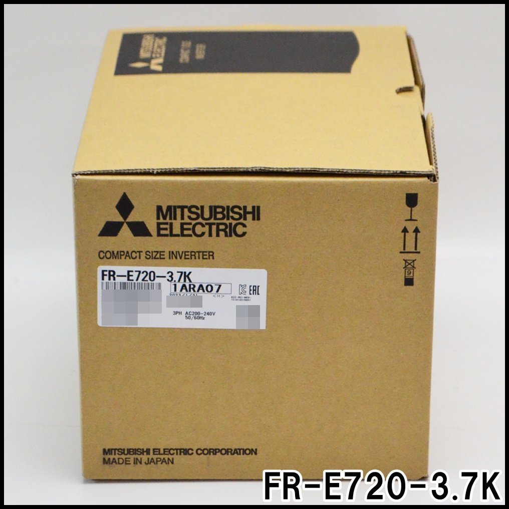 新品 三菱電機 小形インバータ FR-E720-3.7K 標準価格140,000円 2023年 3.7kw 三相200Vクラス MITSUBISHI ELECTRIC