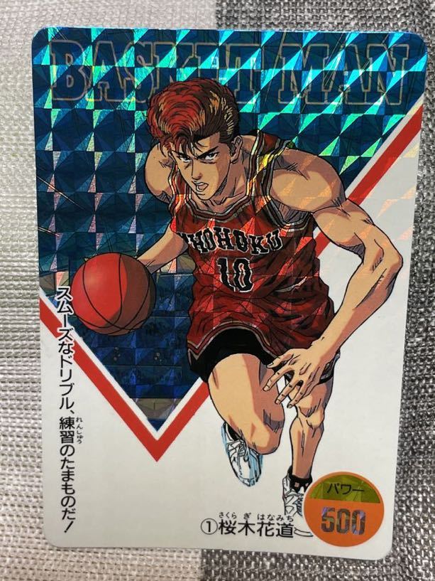 スラムダンク　SLAMDUNK カード　アマダ　桜木花道　キラ キラカード 彩子　当時物　レア_画像1