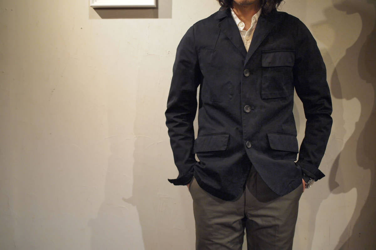 送料無料|美中古|Ten c|Drill Jacket|サイズ44(XS)|付属 送料無料|美中古|Ten c|Drill Jacket|サイズ44(XS)|付属