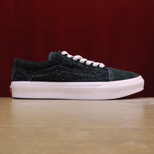 新品 VANS バンズ US限定 オール スエード レザー OLD SKOOL オールドスクール 緑 / 白 23.5cm 未使用_画像4