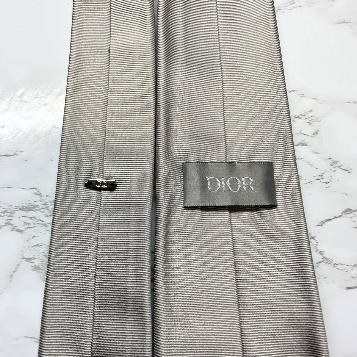 未使用級 激レア daniel arsham×DIOR ネクタイ シルク100% ワン