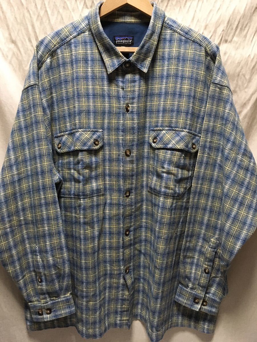 美品 patagonia ヘビーウェイト フランネルシャツ XL ポルトガル 美品 patagonia ヘビーウェイト フランネルシャツ XL ポルトガル