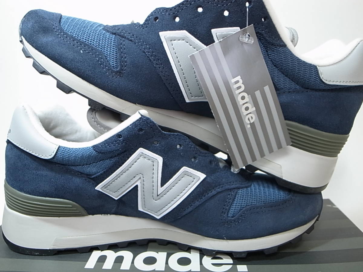 【送料無料 即決】NEW BALANCE USA製 M1300AO 23.5cm US5.5 新品 ネイビー 紺 ピッグスキンスエード メッシュ米国製  MADE IN USAアメリカ製