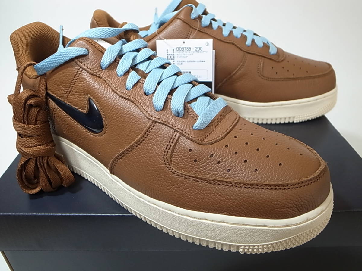 送料無料 即決】NIKE AIR FORCE 1 '07 PREMIUM VINTAGE PECAN JEWEL