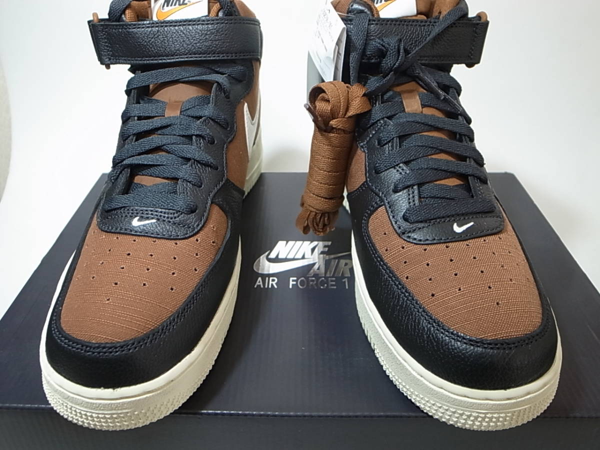 NIKE AIR FORCE 1 MID '07 LX CERTIFIED FRESH OFF-NOIR/SAIL NIKE AIR FORCE 1 MID '07 LX CERTIFIED FRESH OFF-NOIR/SAIL