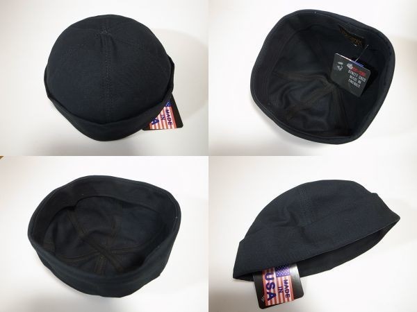 [ free shipping prompt decision ]New York Hat New York Hat NewYorkHat Canvas Thug canvas Short watch black XL new goods America made American made USA made 