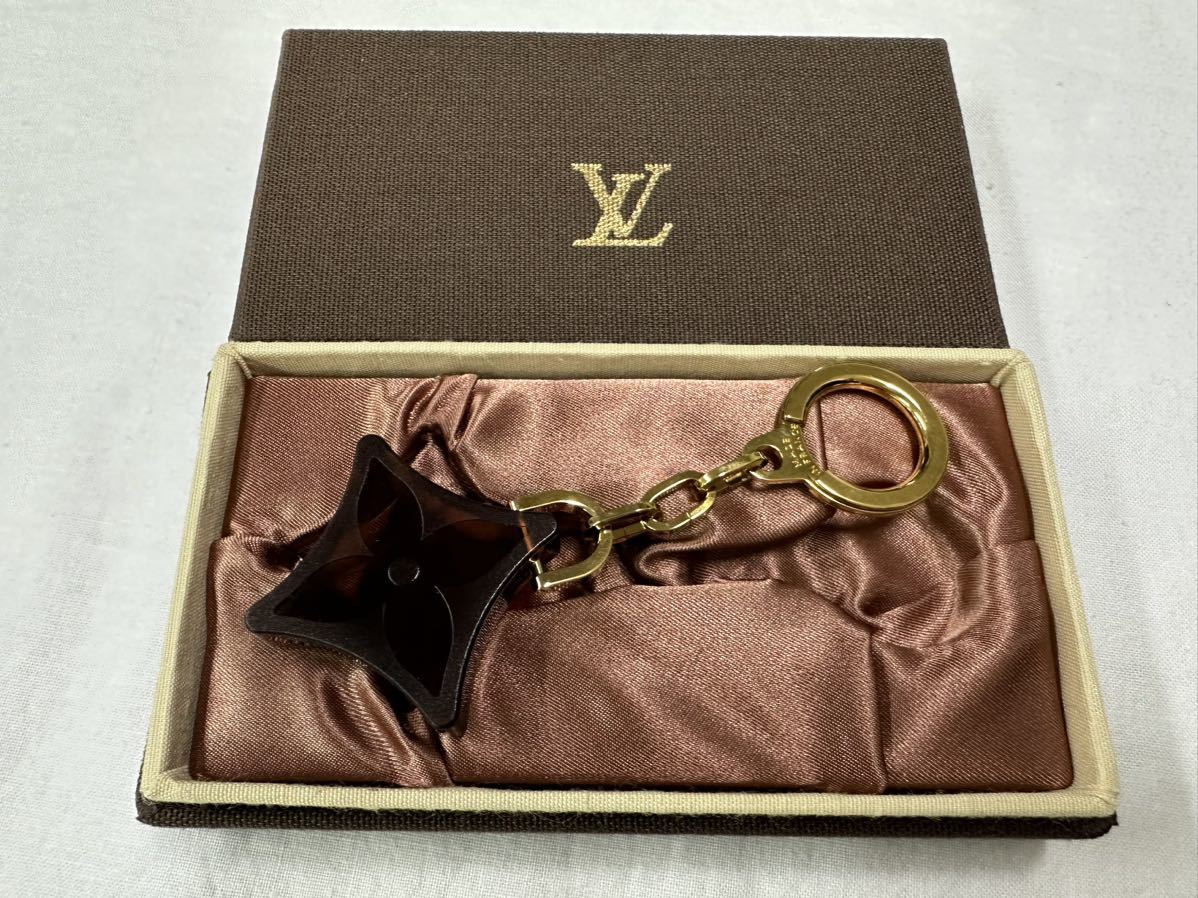  unused LOUIS VUITTON Louis * Vuitton flower key holder genuine article 