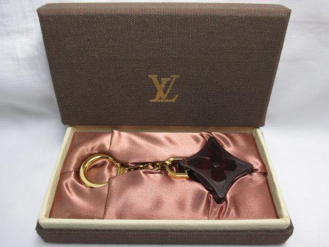  unused LOUIS VUITTON Louis * Vuitton flower key holder genuine article 