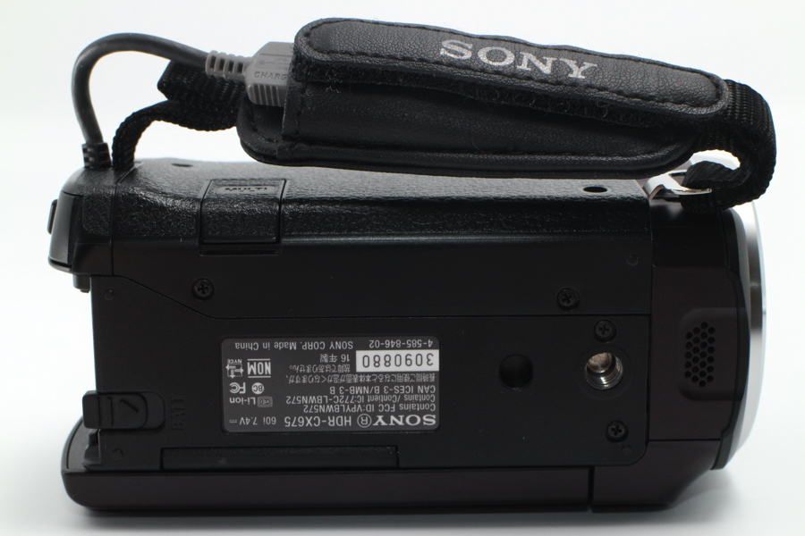 3863- ソニー SONY ビデオカメラ Handycam HDR-CX675 ボルドーブラウン