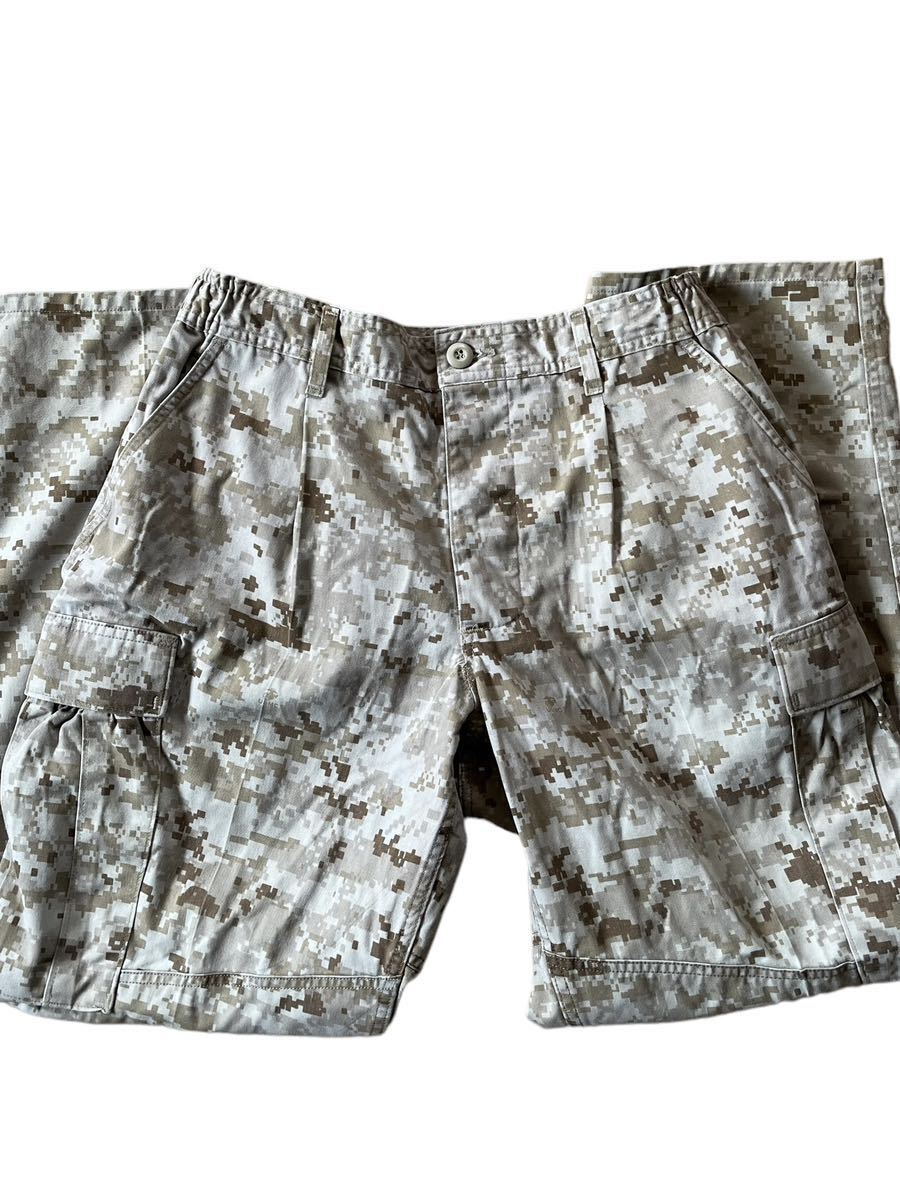 ●●vintage usミリタリー 米軍実物 USMC DESERT MARPAT 海兵隊 コンバットパンツ M （w82l76.5）●●の画像6