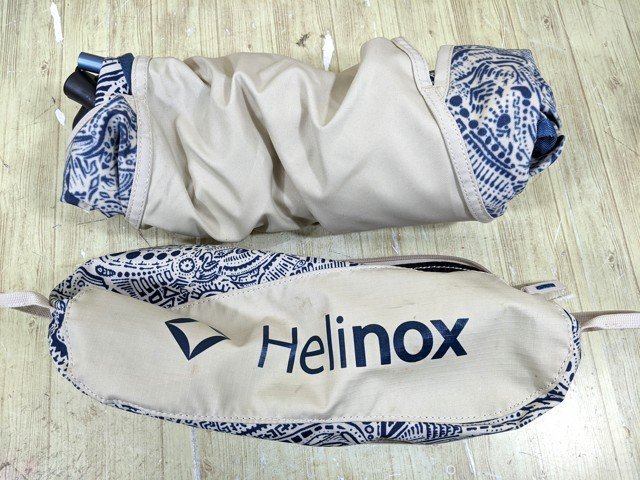 【2yt265】アウトドア キャンプ用品 Helinox ヘリノックス チェアワン ペイズリー◆M56