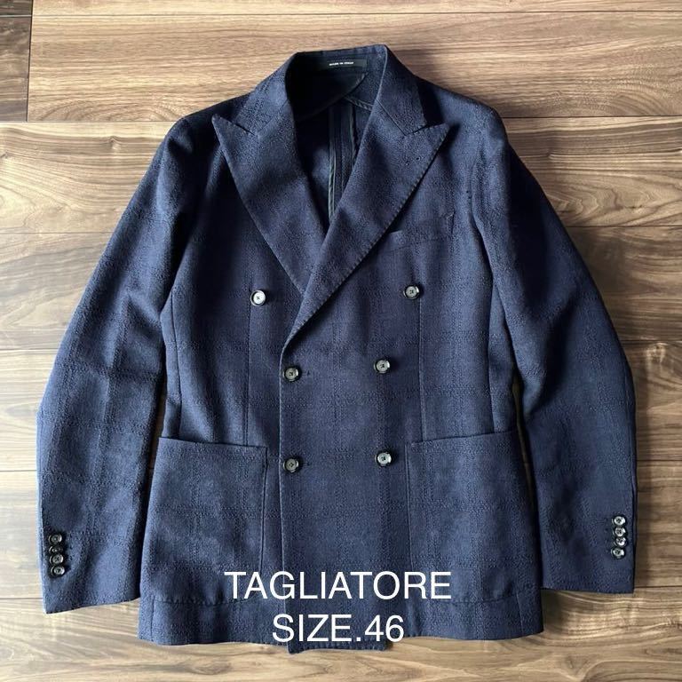 TAGLIATORE タリアトーレ ダブルプレストジャケット SIZE.46 vineair.com