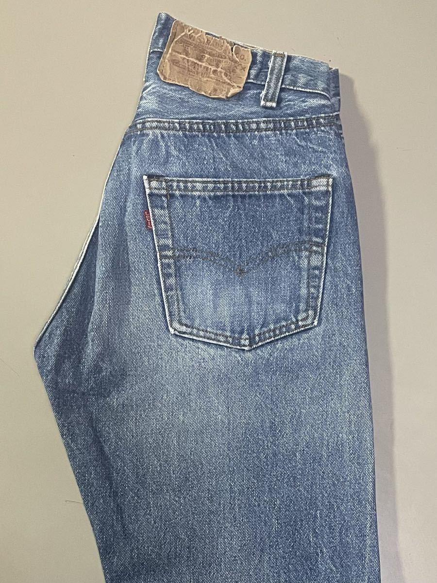 1980s Levi’s 501 (オールドタイプ) Made in USA Size W28 L32の画像5