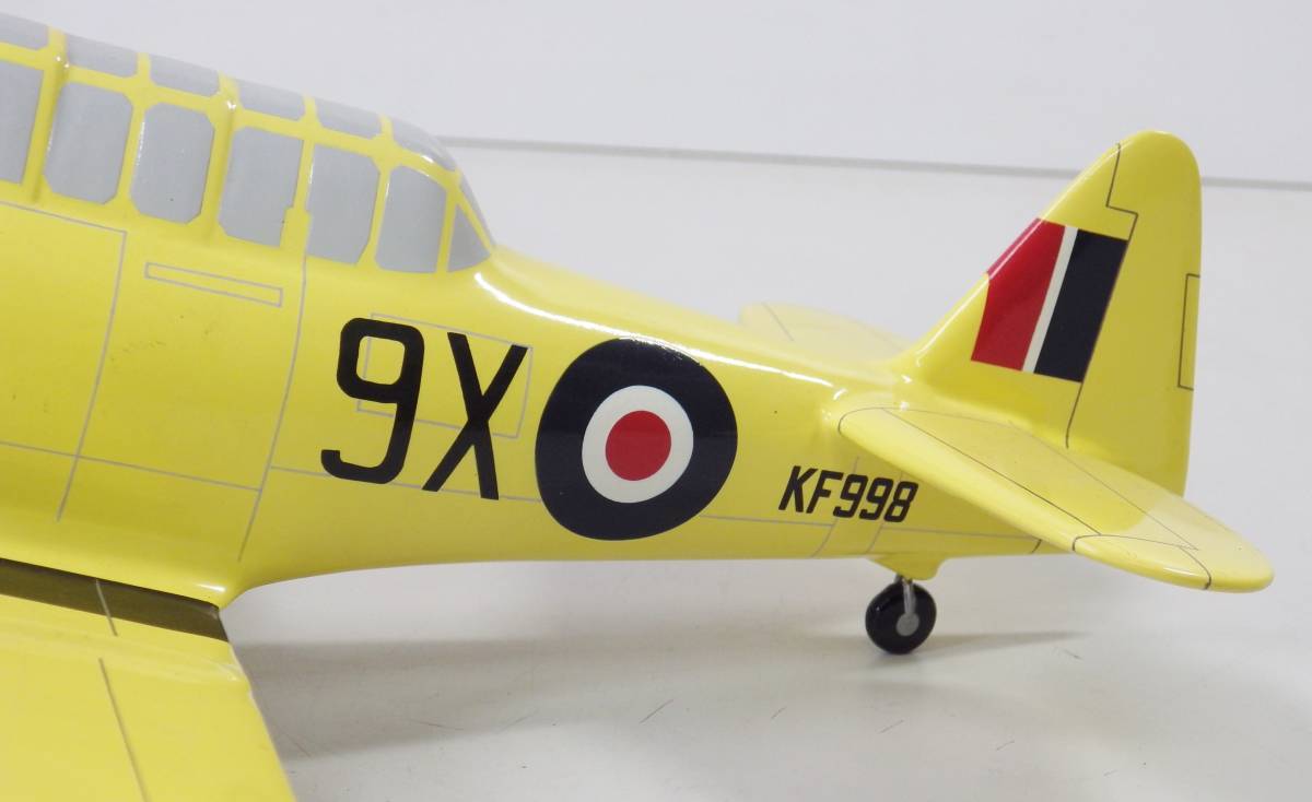 ★青山ウイングクラブ製作　AT-6　TEXAN イギリス空軍練習機　1/32 希少 名品★展示品　_画像7