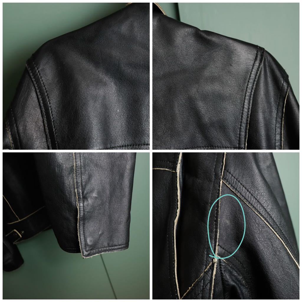 良好】M JULIAN WILSONS LEATHER ライダースジャケット [skuuu 良好】M JULIAN WILSONS LEATHER ライダースジャケット [skuuu
