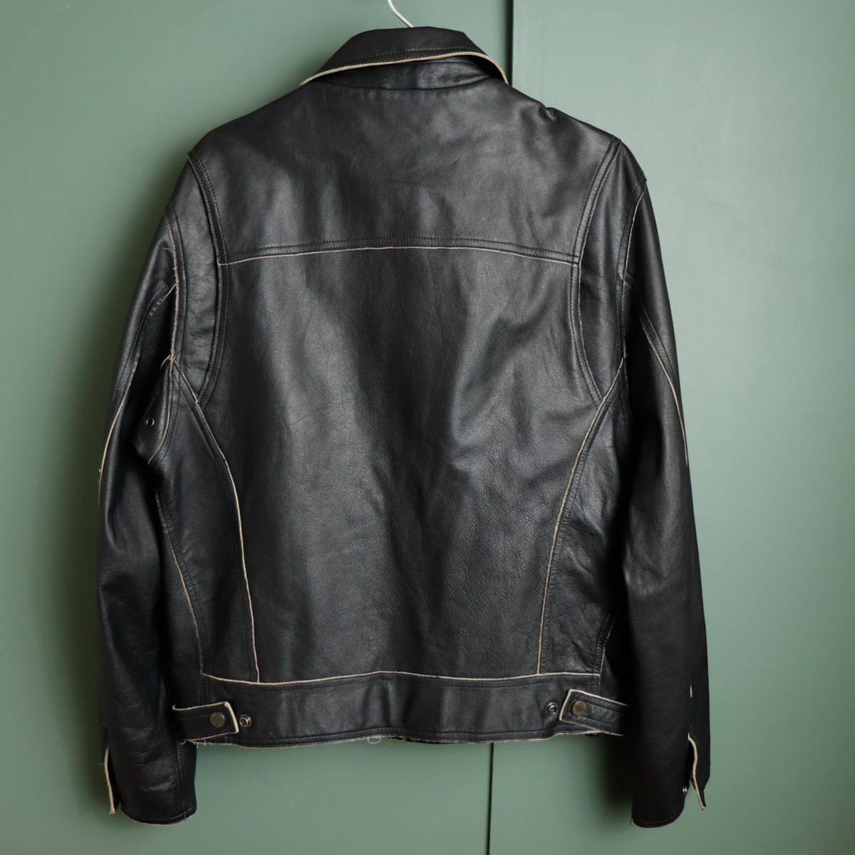 良好】M JULIAN WILSONS LEATHER ライダースジャケット [skuuu 良好】M JULIAN WILSONS LEATHER ライダースジャケット [skuuu
