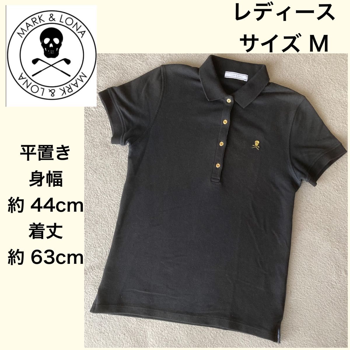 MARC＆LONA 半袖ポロシャツ レディース