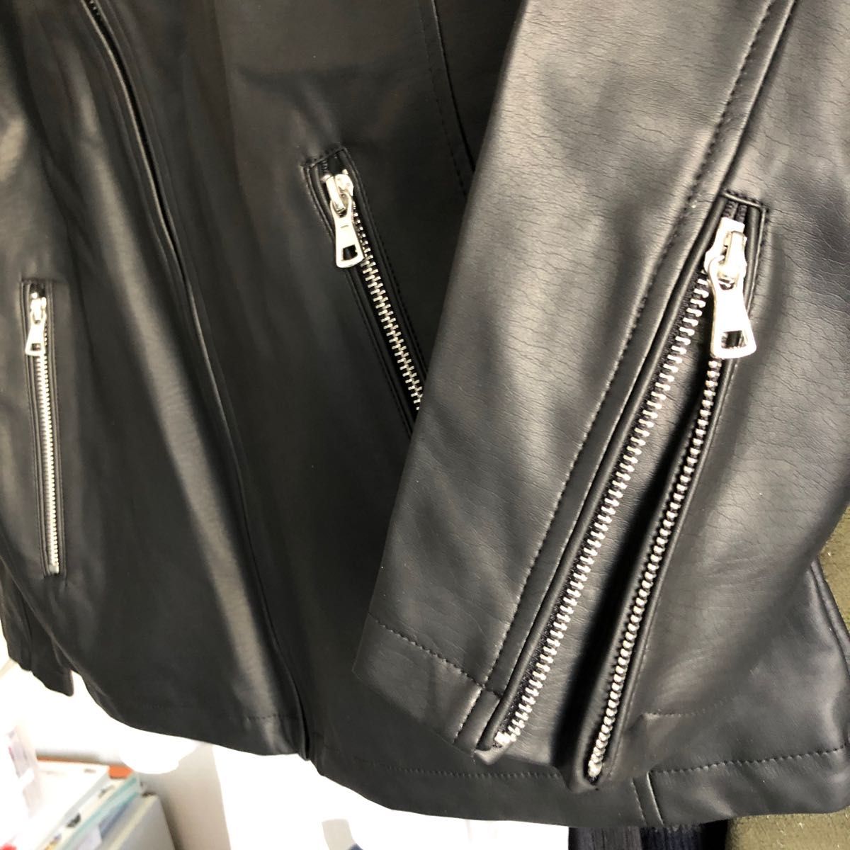ライダースジャケット XL ブラック|Yahoo!フリマ(旧PayPay ライダースジャケット XL ブラック|Yahoo!フリマ(旧PayPay