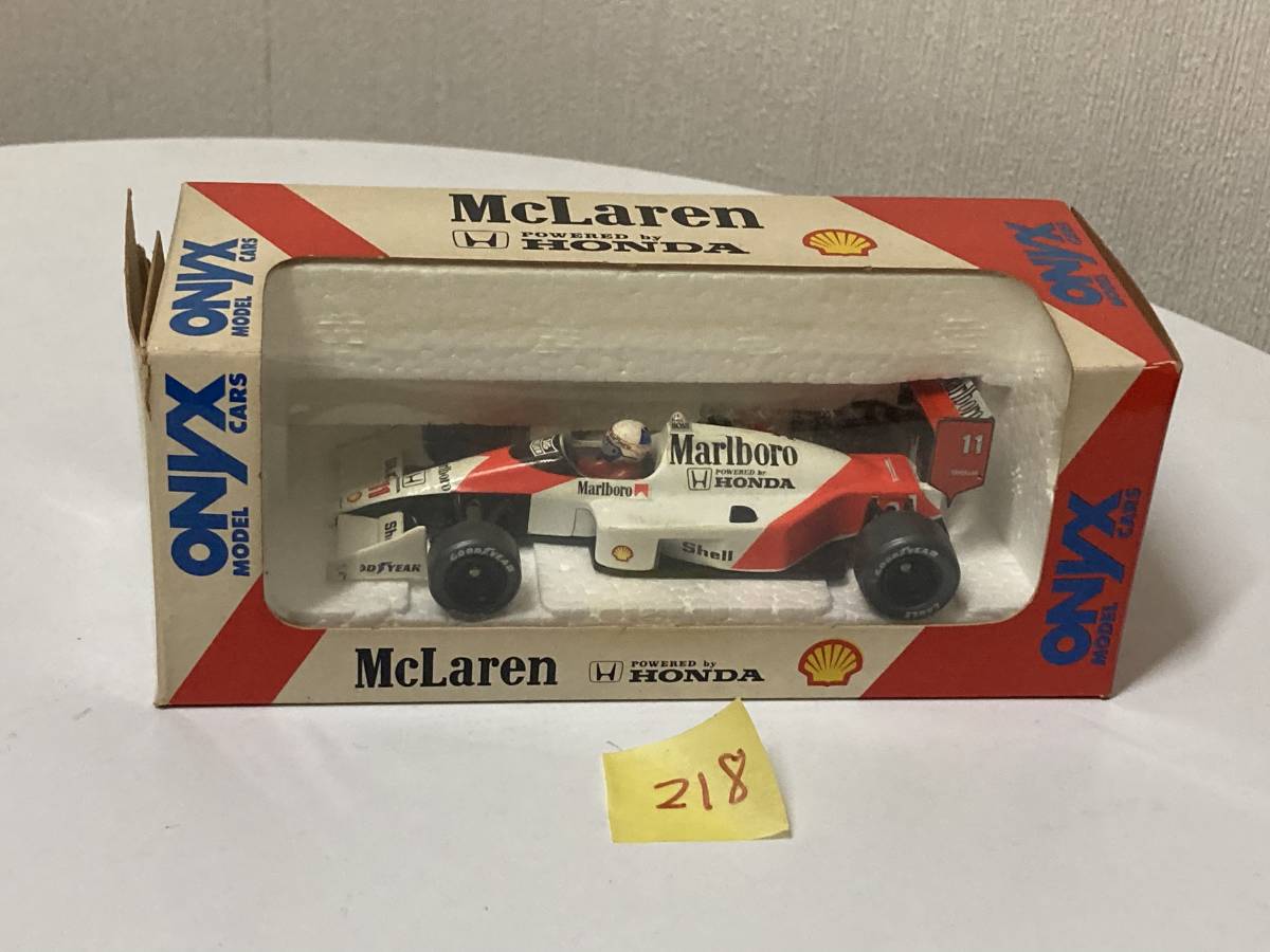 送料無料　ONYX オニキス 1/43 McLaren HONDA MP 4/4 プロスト　マクラーレン マルボロ ホンダ F1レーシング_画像1