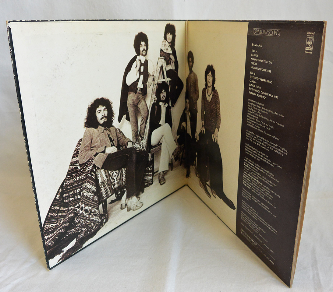 ●【Santana /Santana III】1972年 国内盤/見開きジャケット/ライナーノーツ/COKE ESCOVEDO/NEAL SCHON/TOWER OF POWER/ラテンレアグルーヴ_画像3