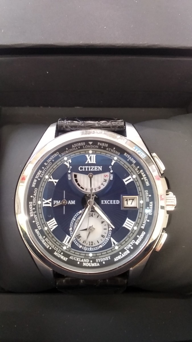 スタイリッシュシンプル CITIZEN EXCEED シチズンエクシード 世界650本