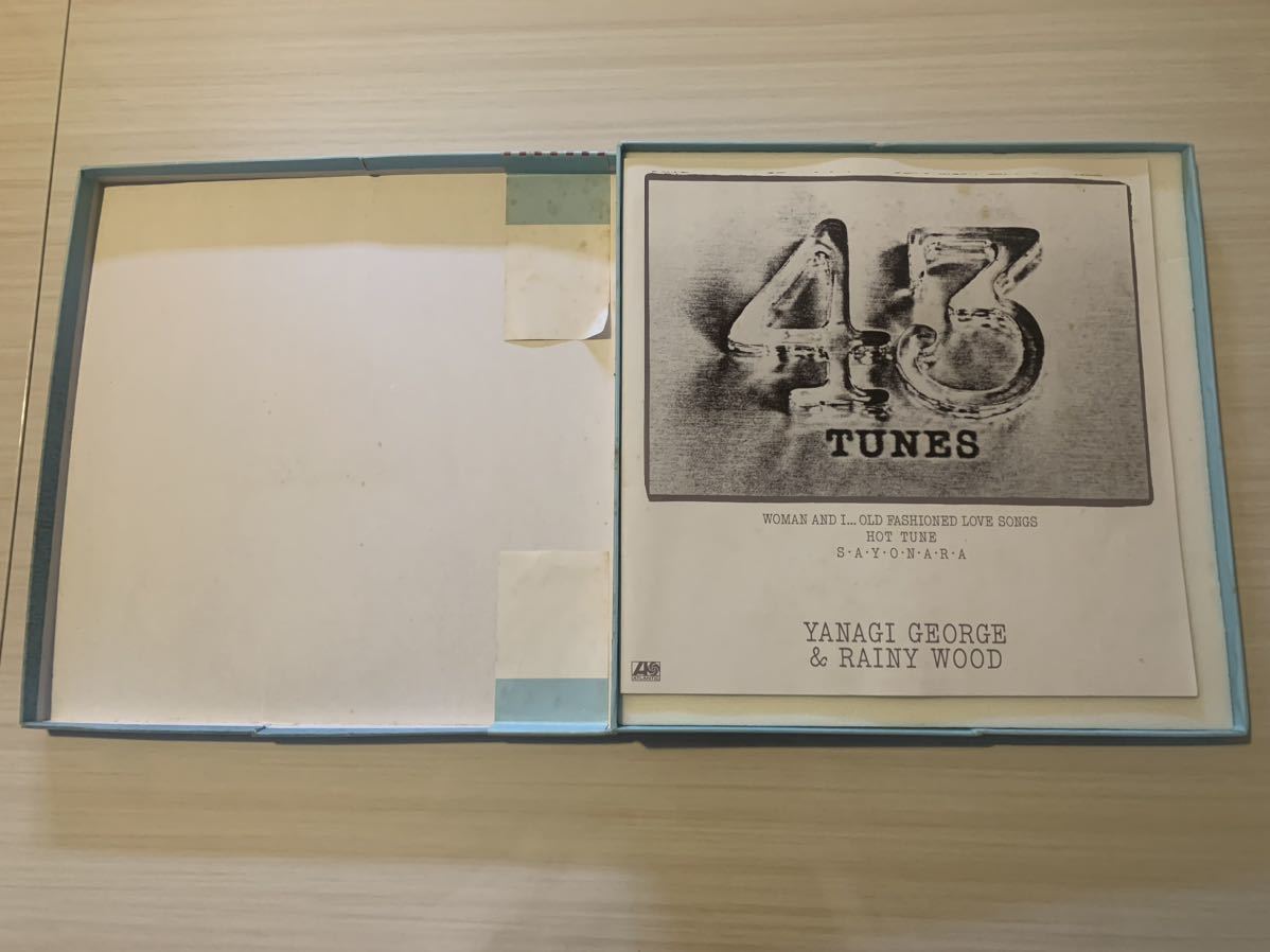 ★希少 柳ジョージ Yanagi George & Rainy Wood 43TUNES カセットテープ 1982 Used★_画像3