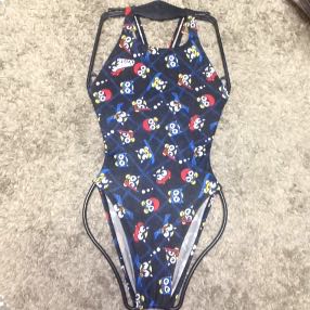 超お値打ち出品　小さめサイズ SPEEDO Lady's 超ハイレグ競泳水着 SSサイズ ブラック used超美品